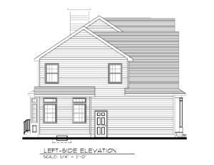 670 Carleton Road, Westfield- Left Side Elevation