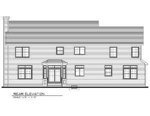 670 Carleton Road, Westfield- Rear Elevation