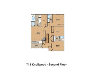 713 Knollwood Terrace, Westfield- 2nd Floor Plan Color