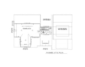 816 Knollwood Terrace, Westfield- Attic Floor Plan