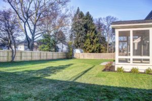 816 Knollwood Terrace, Westfield- Rear Yard