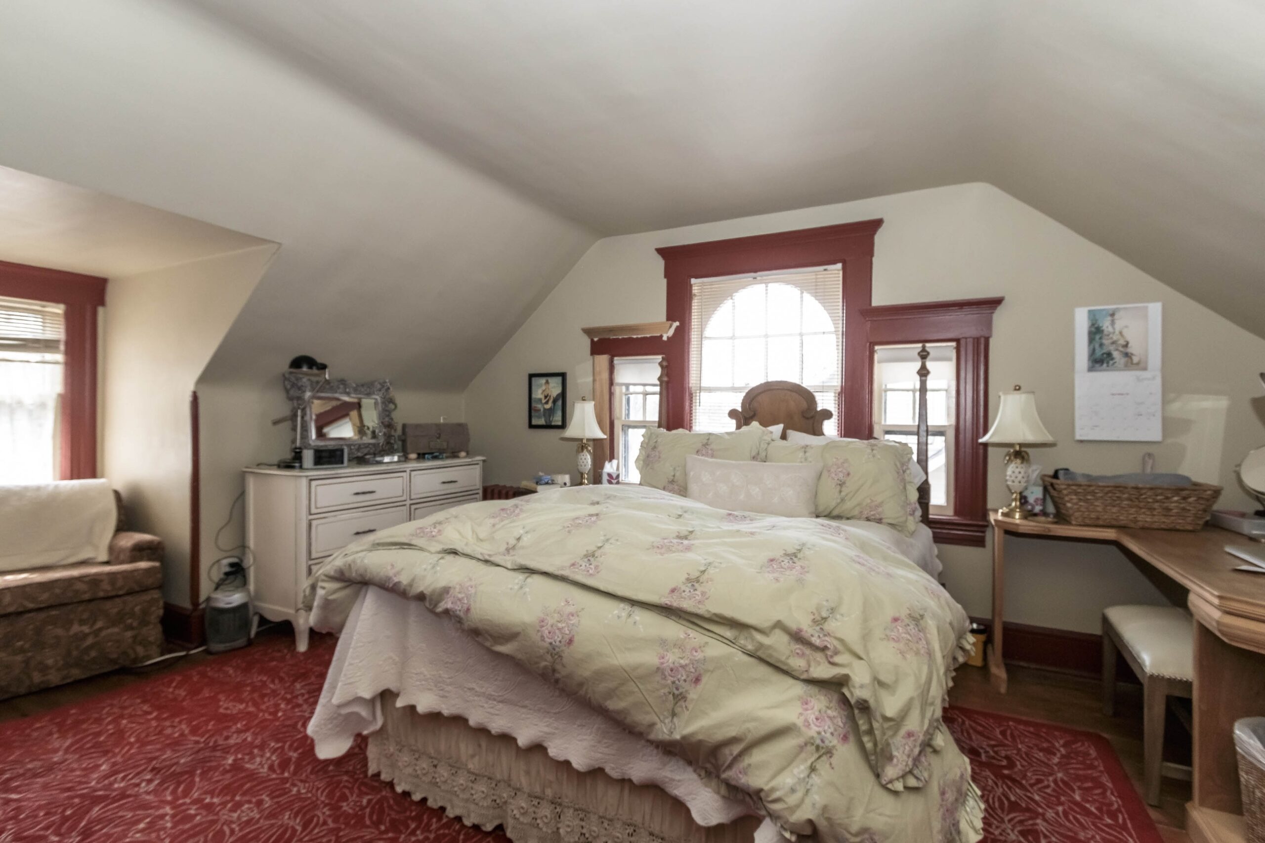 Before - Original Master Bedroom