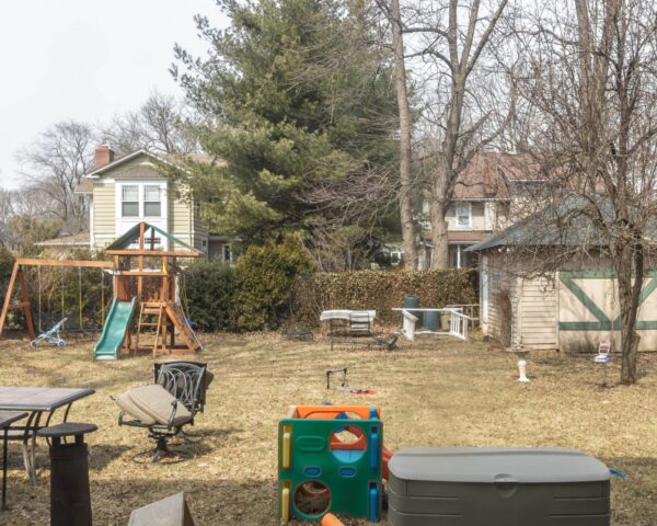 Before - Original Rear Yard