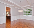 Dining Room with Coffer Ceiling