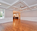 Family Room II with Coffer Ceiling