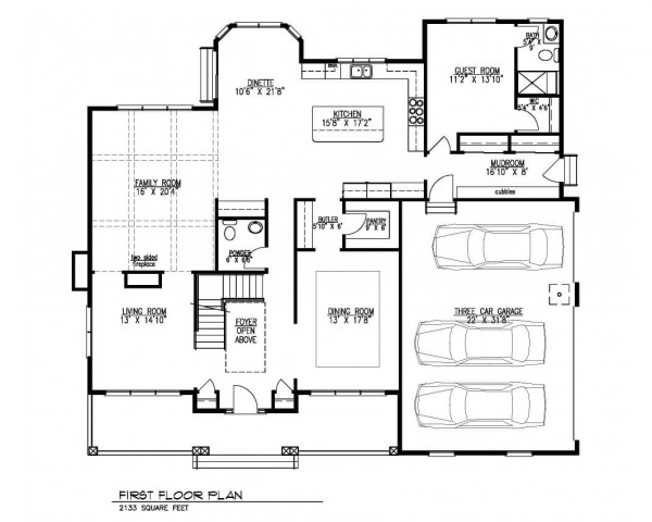 1st Floor Plan
