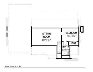 Attic Plan 728 Tamaques Way