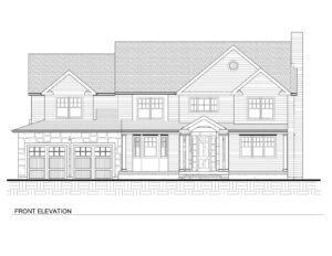 Front Elevation 728 Tamaques Way Westfield NJ