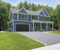 Front Elevation with Shed