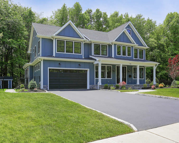 Front Elevation with Shed