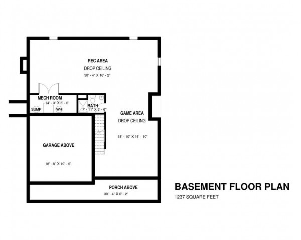 Basement Floor Plan