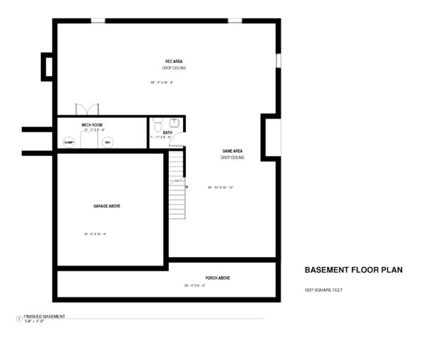Basement Floor Plan