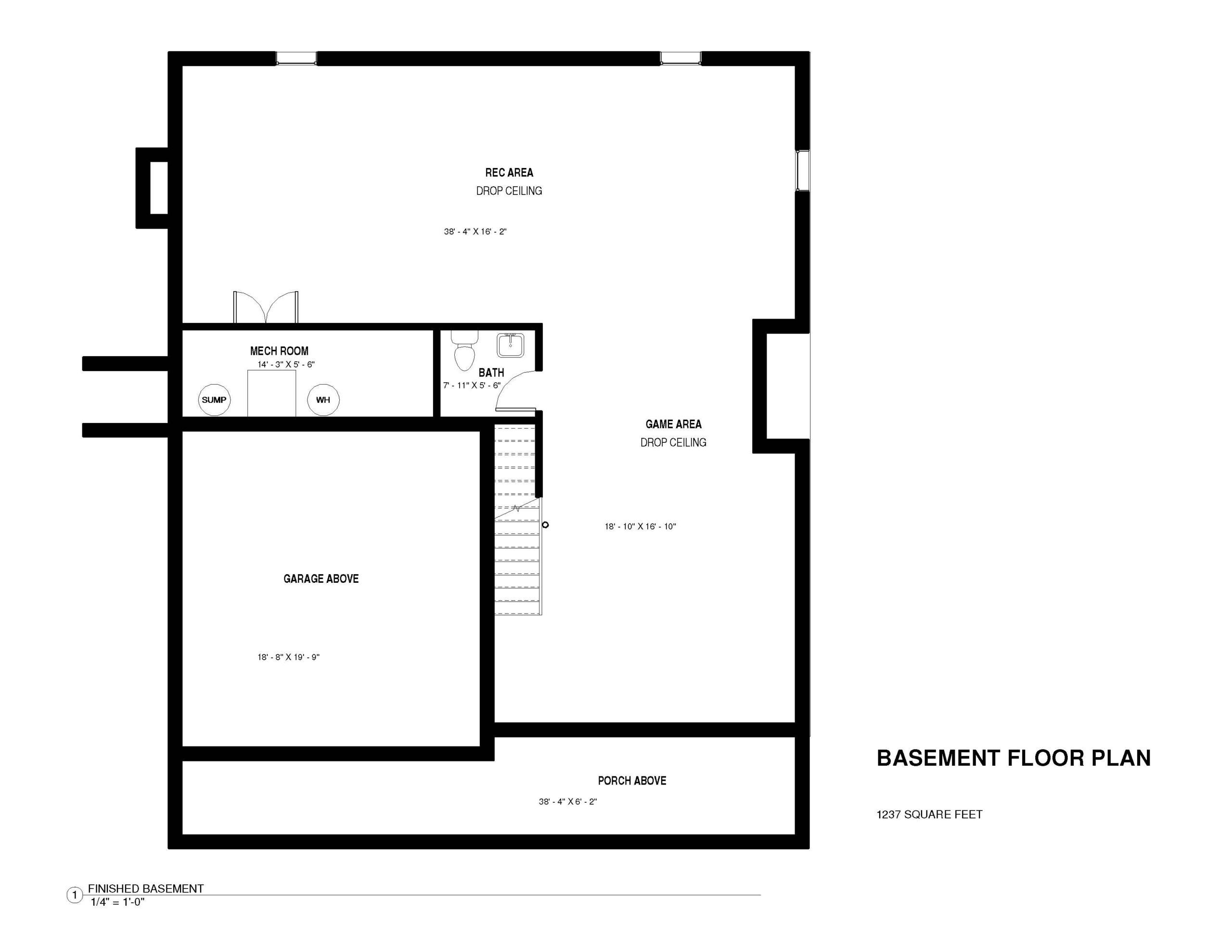 Basement Floor Plan