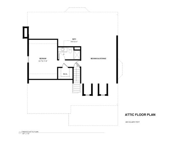 Attic Floor Plan