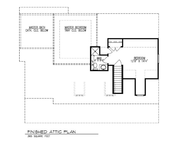 Finished Attic Plan