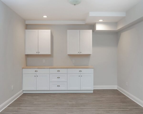 Finished Basement Art Room