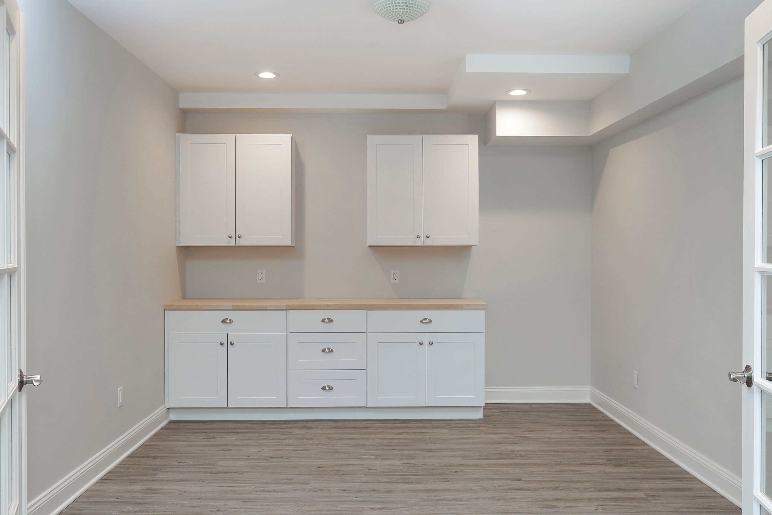 Finished Basement Art Room