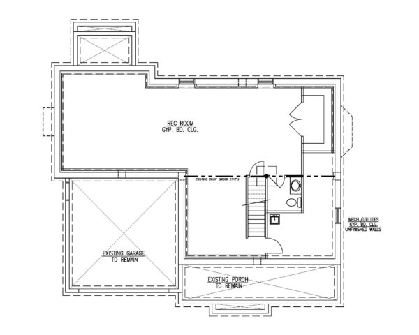 Finished Basement Plan