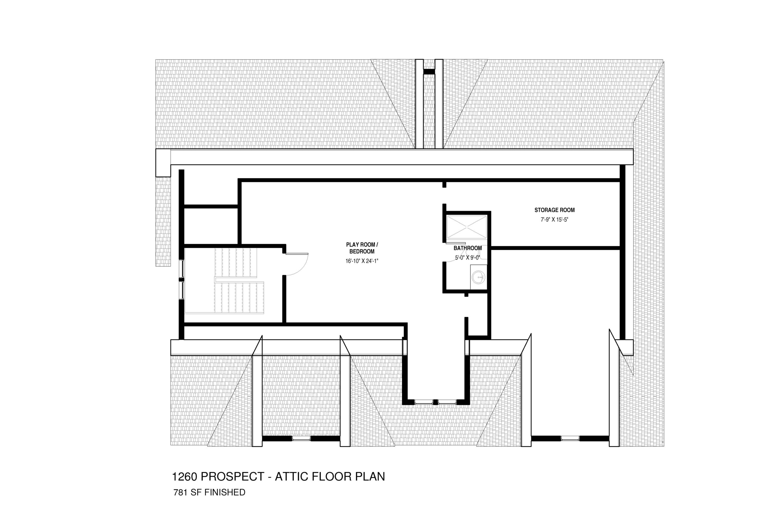 Attic Floor Plan