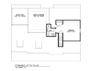 Finished Attic Floor Plan