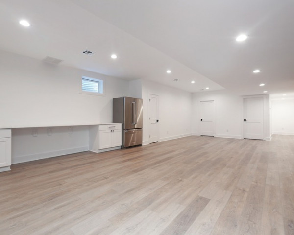 Finished Basement Rec Room 