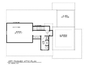Opt. Finished Attic Plan