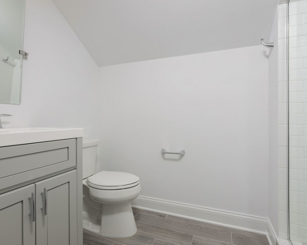 Finished Attic Bathroom