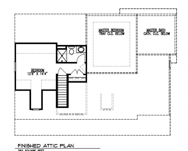 Finished Attic Plan