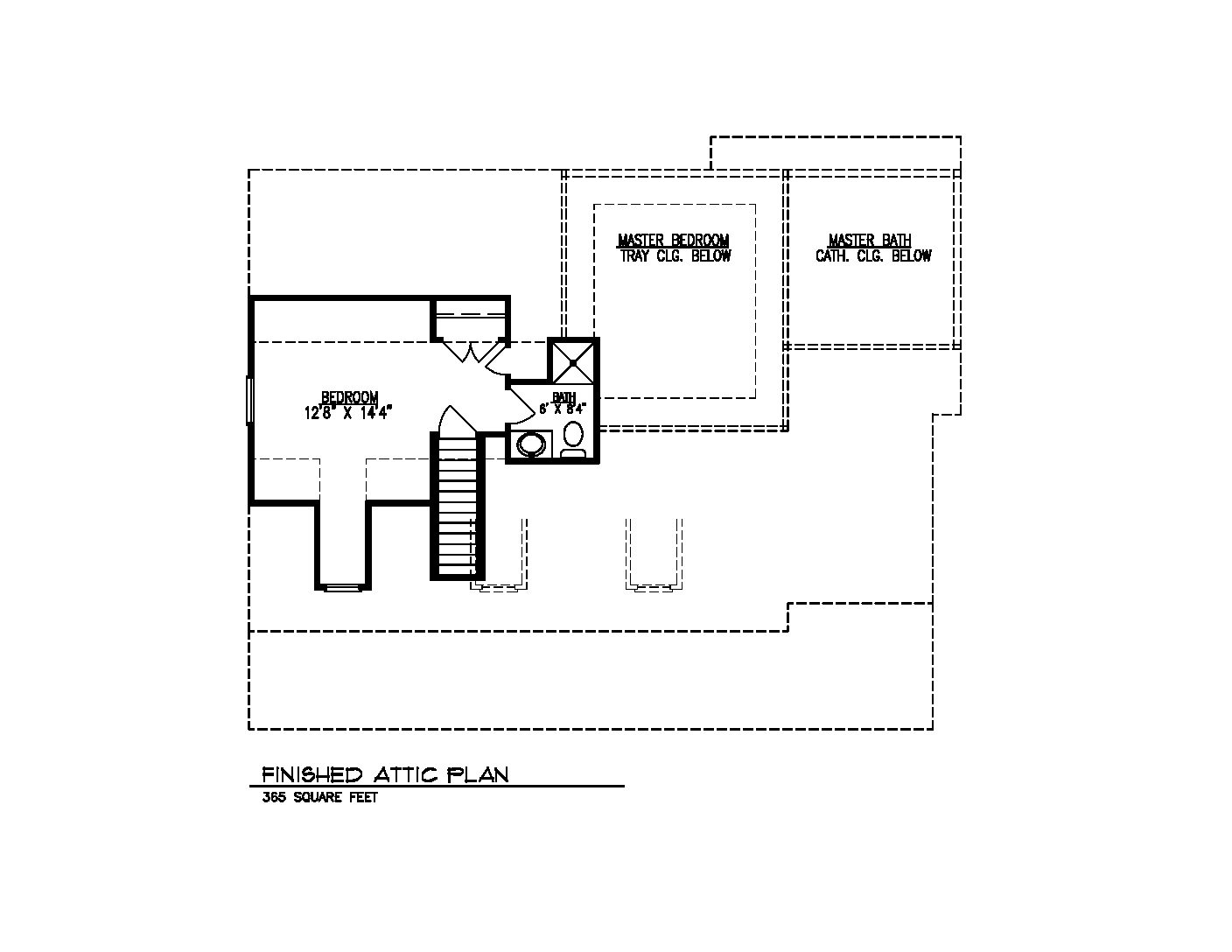 Finished Attic Plan