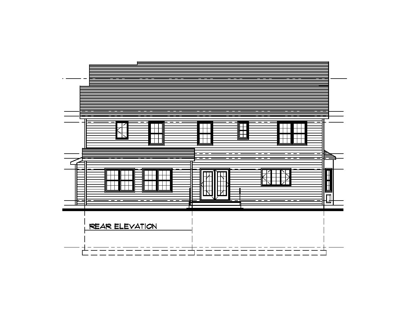 Rear Elevation