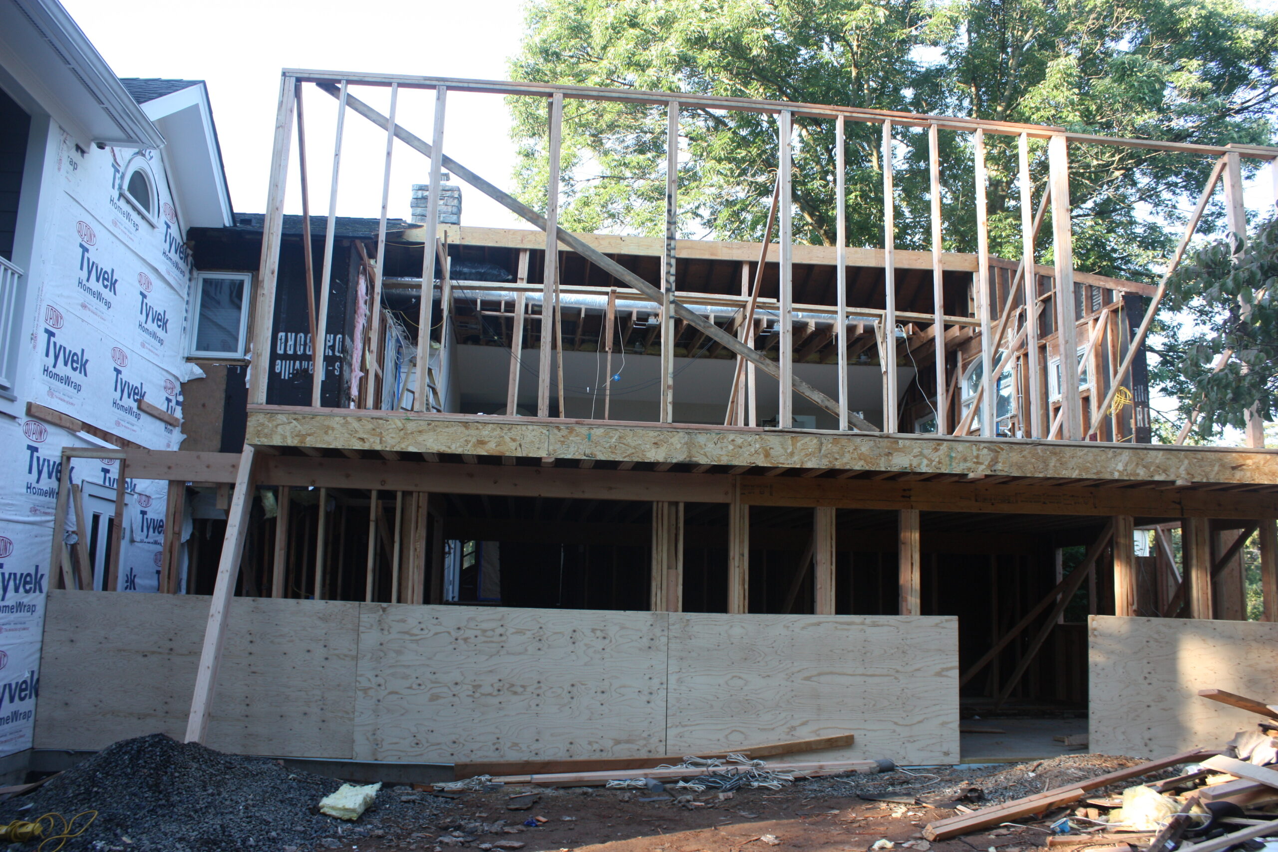 During Renovation