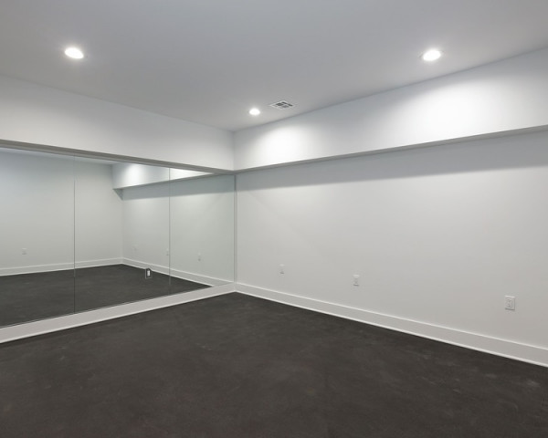 Finished Basement Gym Room