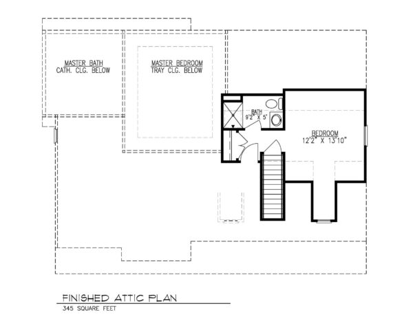 Finished Attic Plan