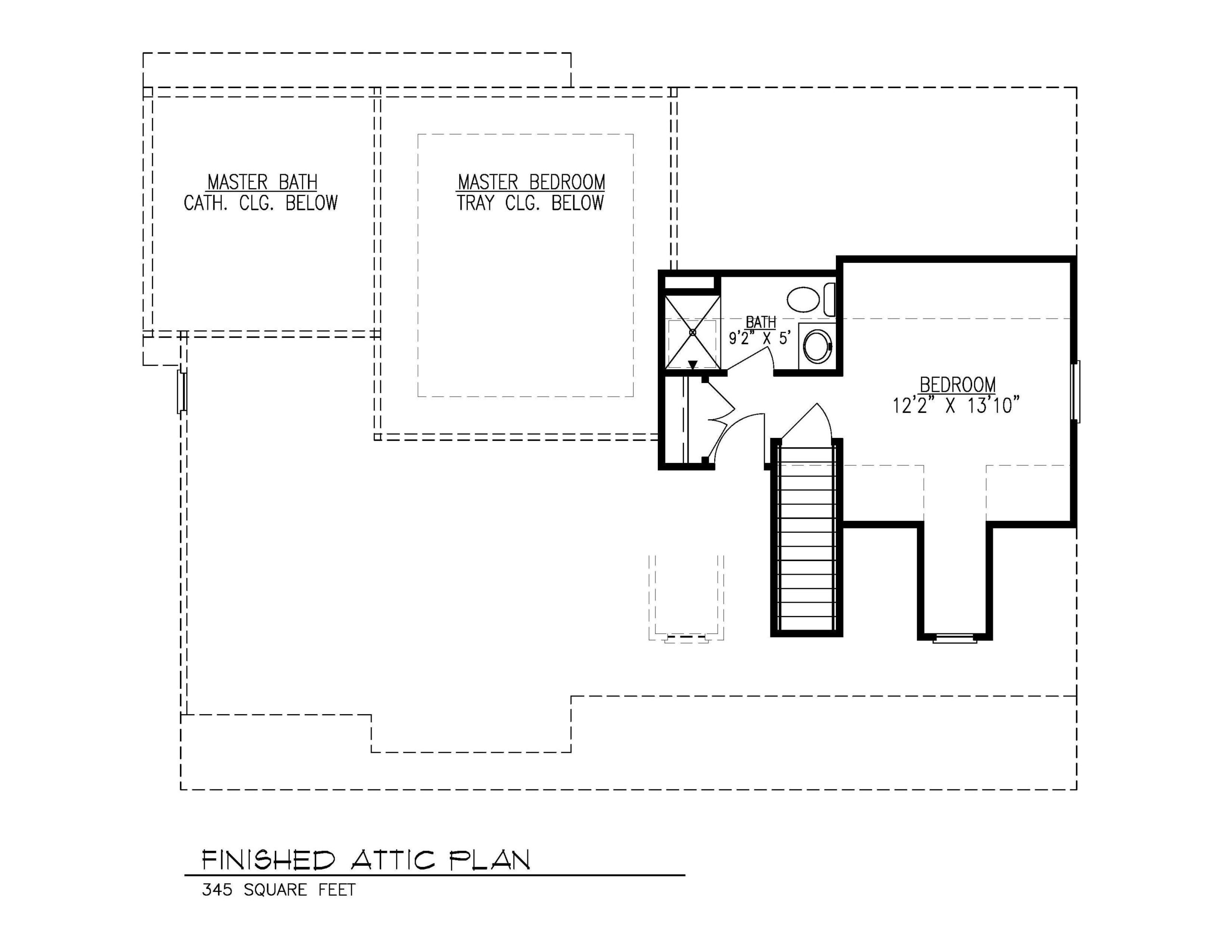 Finished Attic Plan