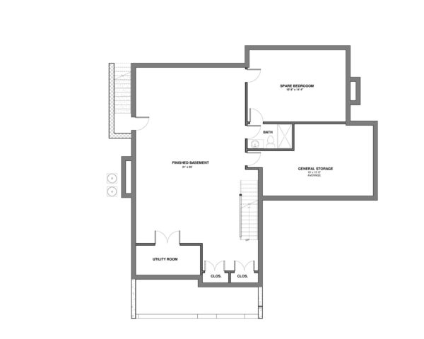  Finished Basement Plan
