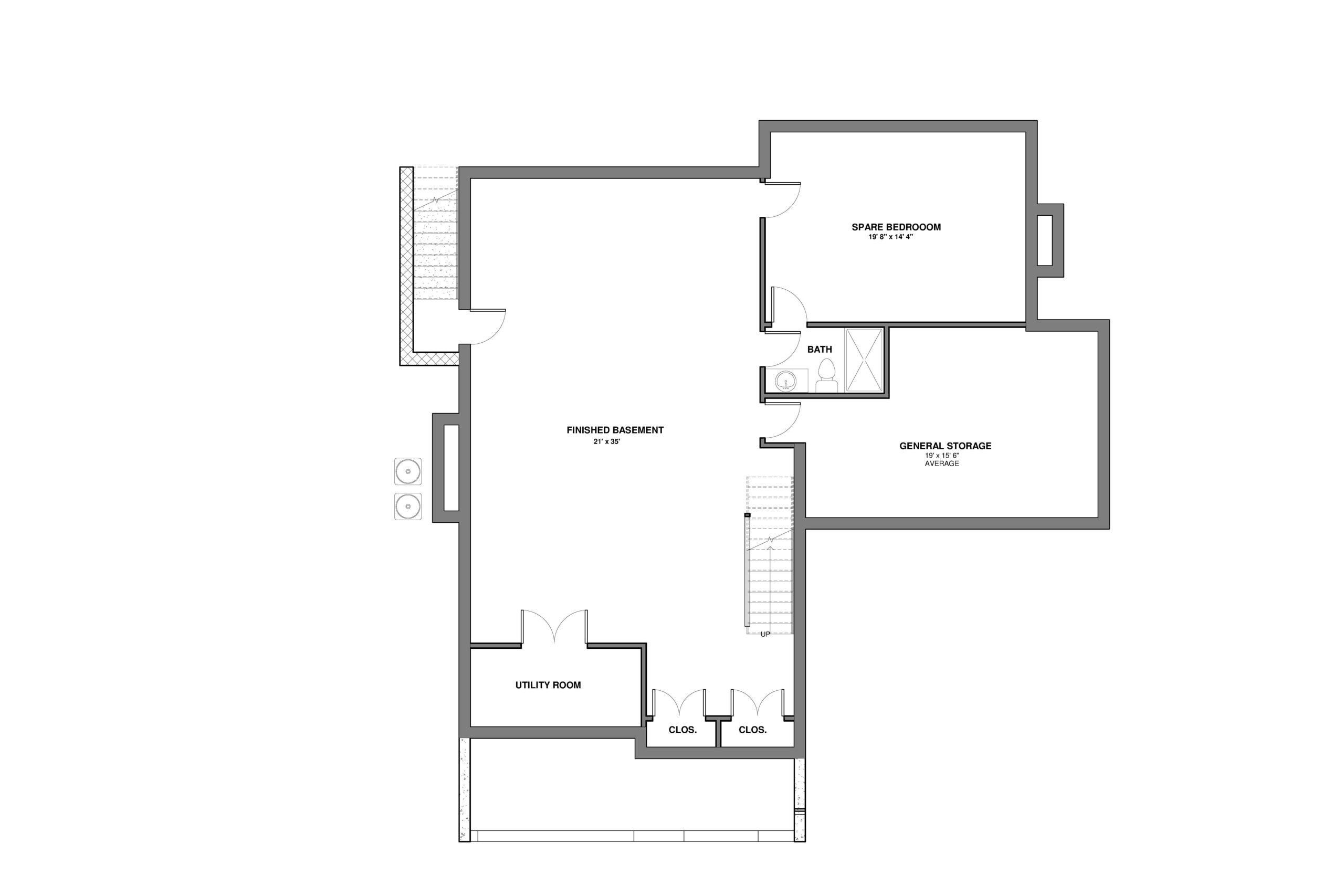  Finished Basement Plan