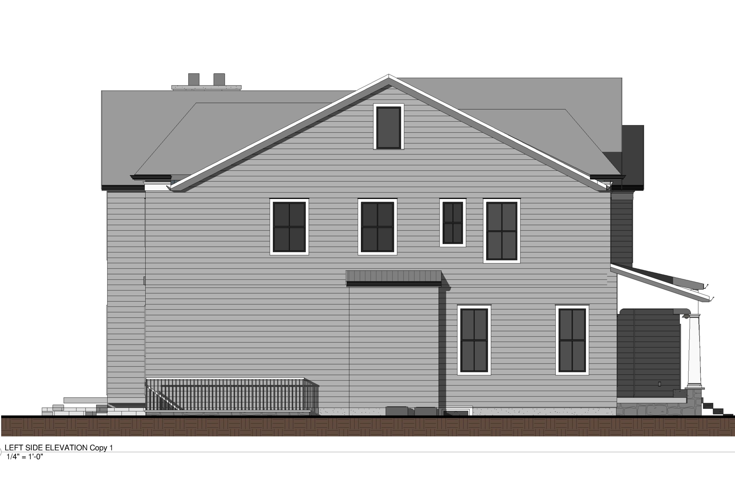 Left Side Elevation