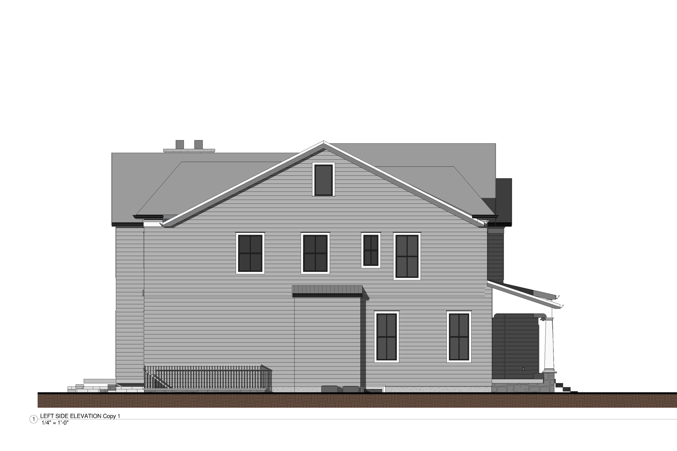 Left Side Elevation