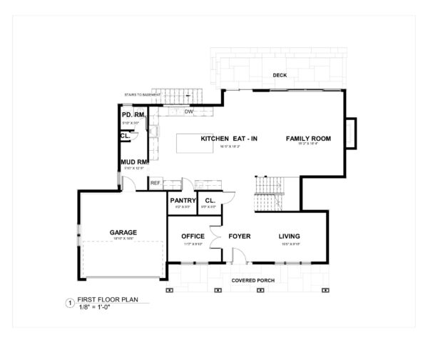 1st Floor Plan