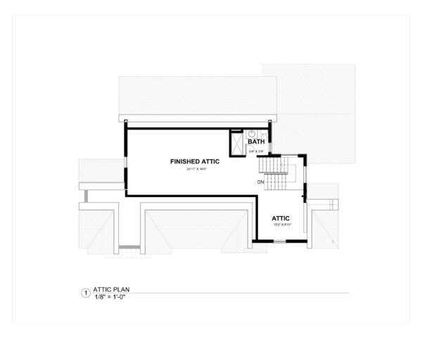  Attic Floor Plan