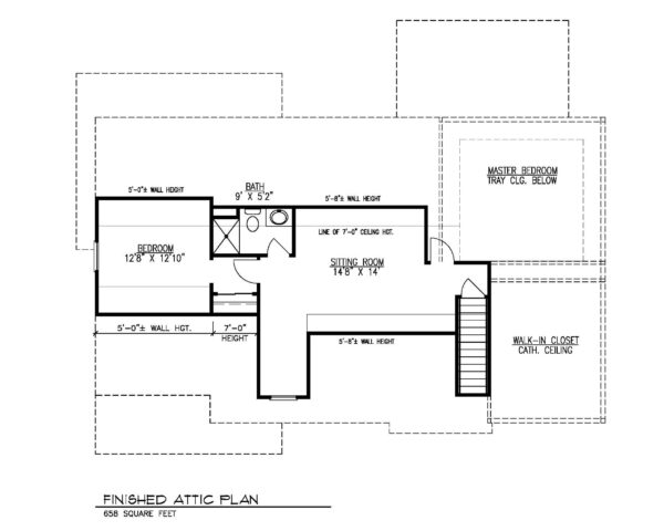 Finished Attic Plan