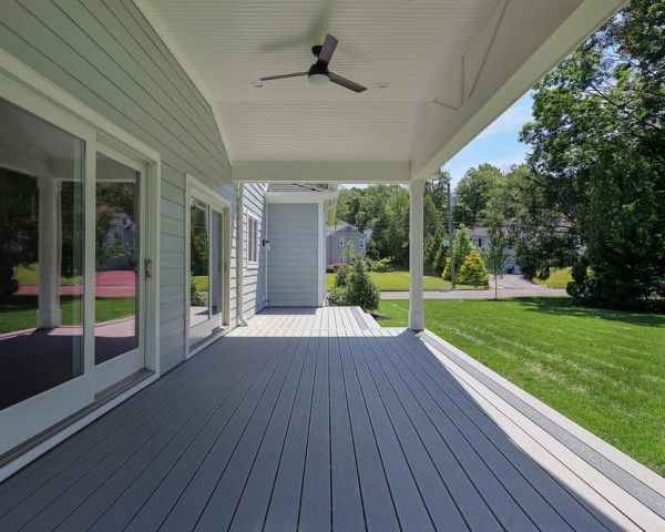 Covered Rear Porch