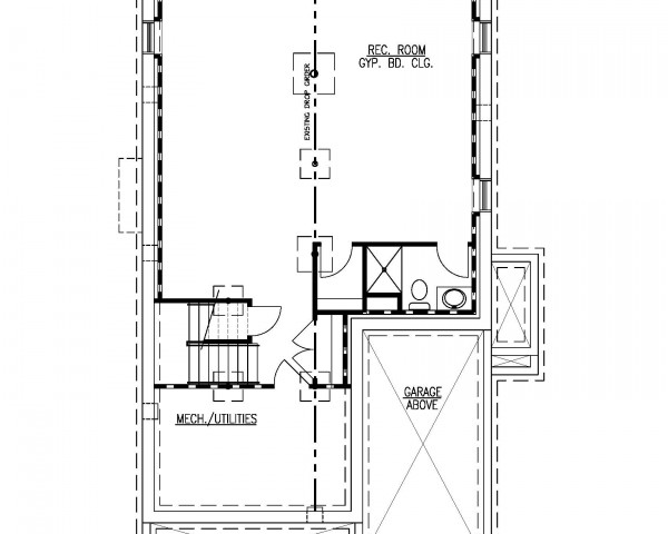 Finished Basement Plan