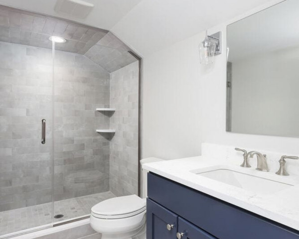 Finished Attic Bathroom