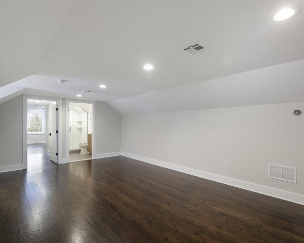Finished Attic Bedroom