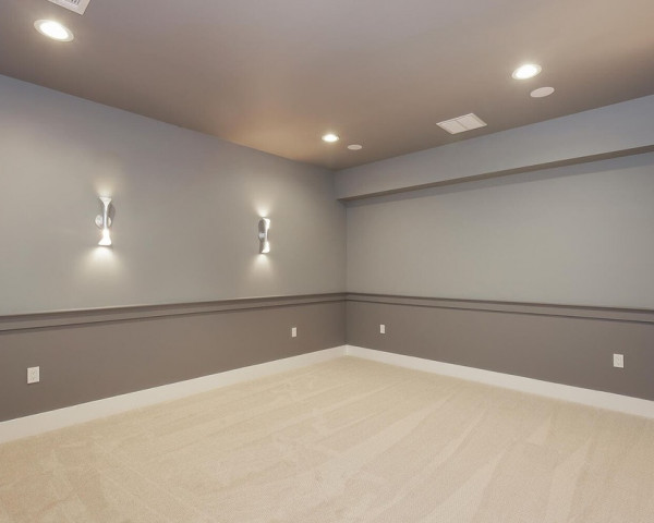 Finished Basement Game Area