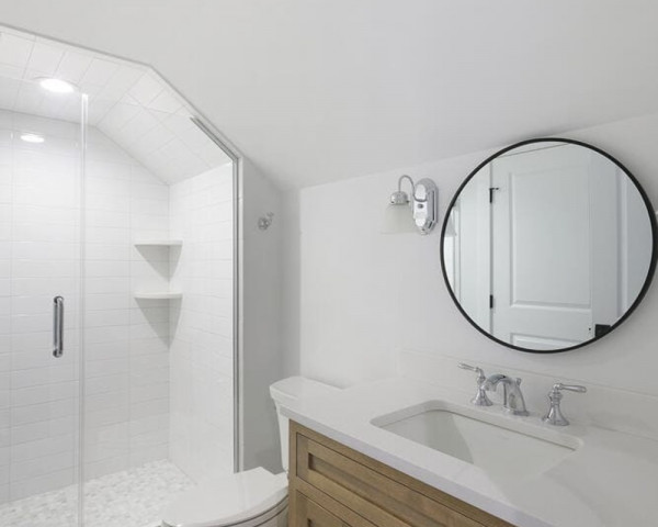Finished Attic Bathroom
