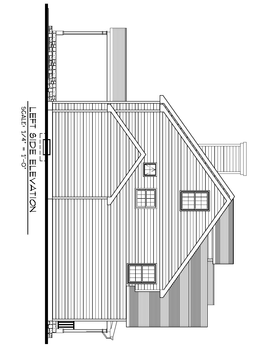 Left Side Elevation