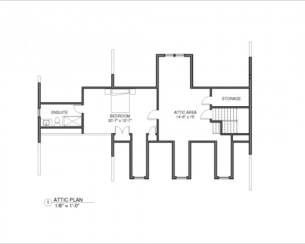 Finished Attic Plan
