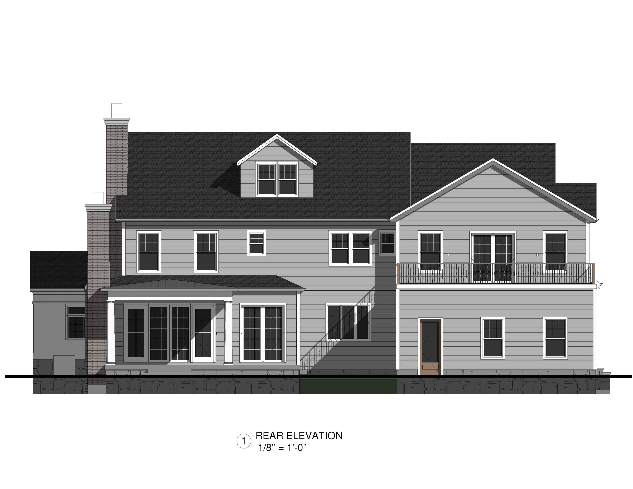 Rear Elevation